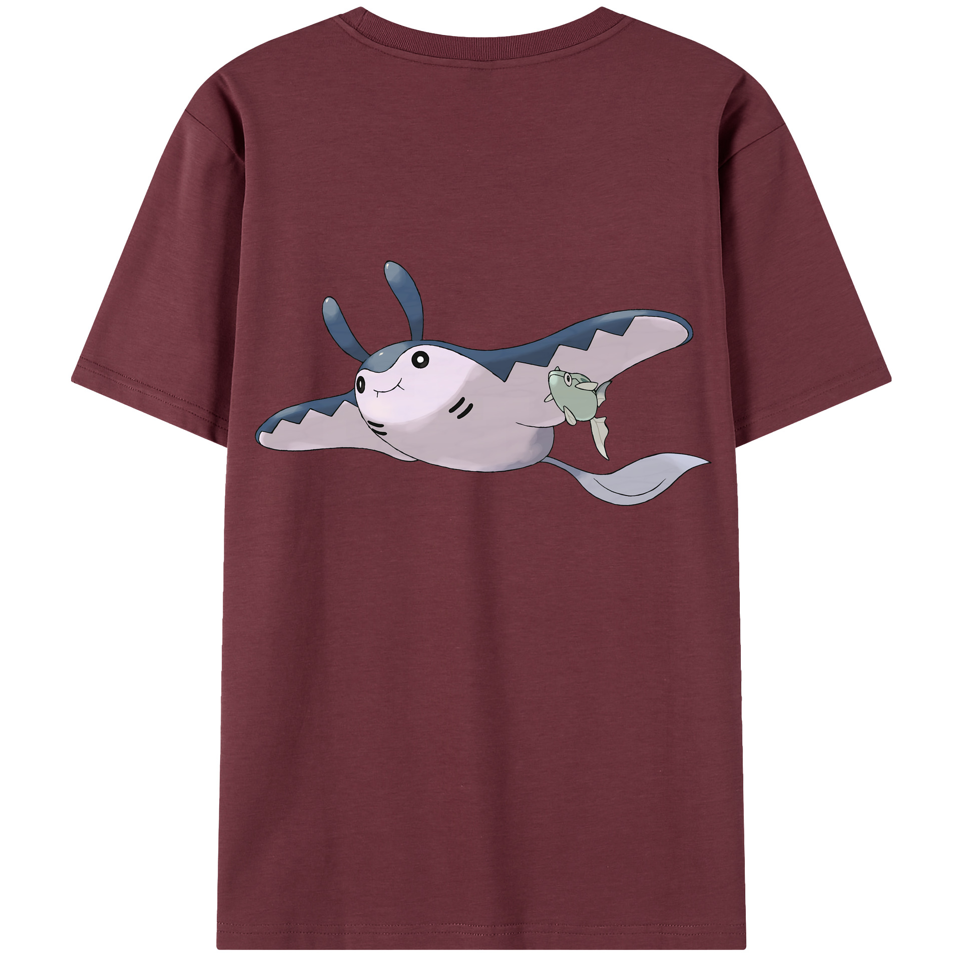 （画像用） ポケットモンスター Pokémon 綿100％半袖Tシャツ（背面プリント）